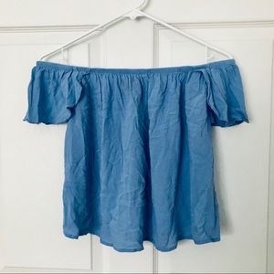 Off The Shoulder Crop Top